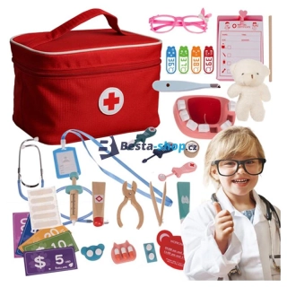 Malý doktor sada pro děti v kufříku
