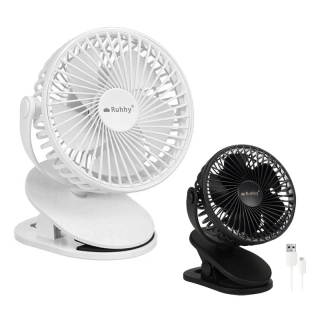 Bezdrátový stolní ventilátor Ruhhy, 1200 mAh, USB-C, 3 rychlosti